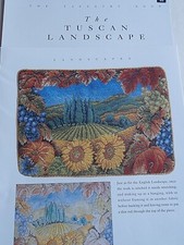 Tapestry Needlepoint Embroidery chart - TUSCAN LANDSCAPE