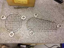 ALVIS SARACEN - AIR INTAKE FILTER COVERS / GRILLE - AIR CLEANER INLET (TWO)
