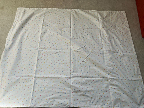 Vintage 80s pastel polka - vintage, dot