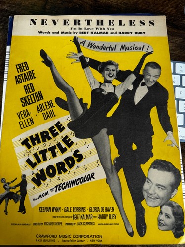 Nevertheless sheet music three - sheet,