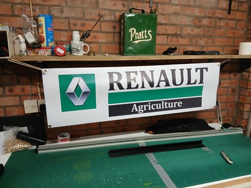 Renault agricultural banner - renault,