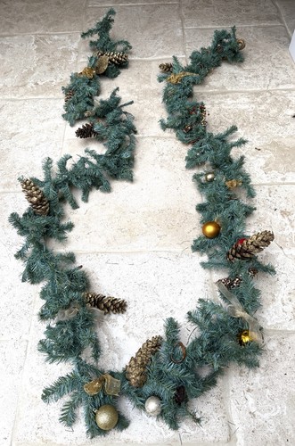 Christmas garland long with - christmas,
