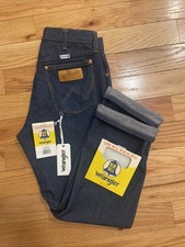 Wrangler Blue Bell Raw Denim 13MWZ Cowboy Cut Jeans - Blue