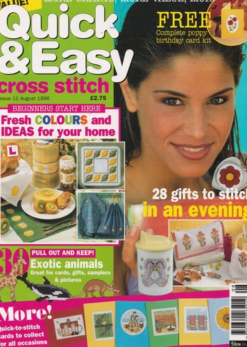 Quick easy cross stitch - &,