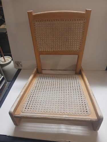 Folding cane canoe - canoe, chair