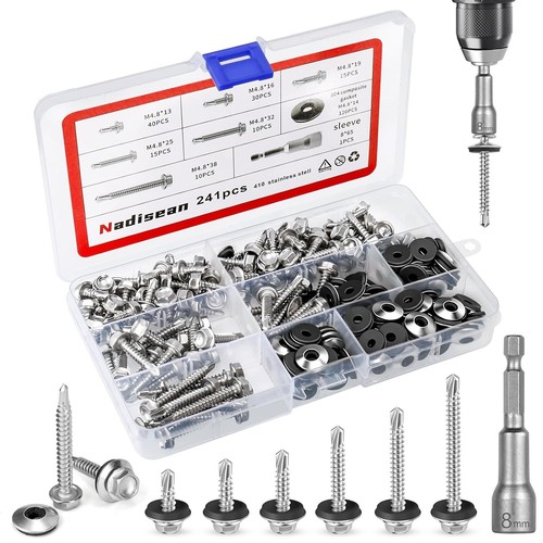 241 self drilling hex - drilling, screws
