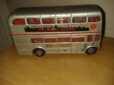 Corgi 468 London Transport AEC Routemaster Bus Silver Jubilee. WEAR. (D23)