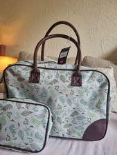 Cotton Traders Weekender Bag And Small Bag .NWT