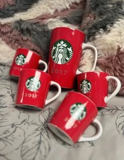 Starbucks 2017 Red Mugs Set -