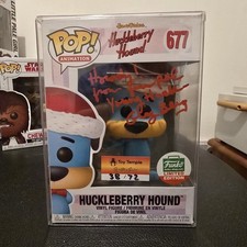 Huckleberry Hound #677 FUNKO POP! Funko Shop Exclusive - Greg Berg Signed w/ JSA