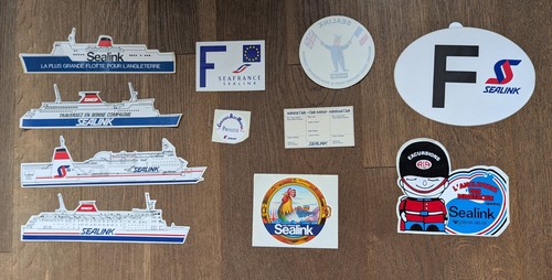 Lot sealink stickers - 11,