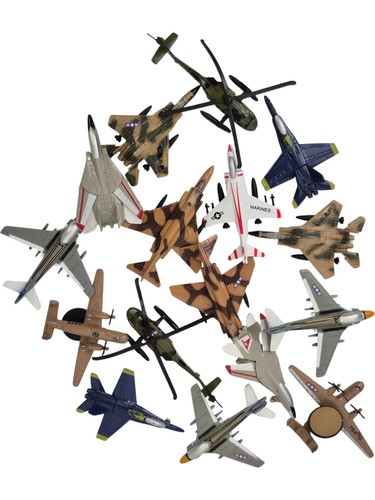 Military aircraft model lot - model,