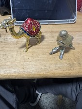 2 Decorative Trinket Boxes