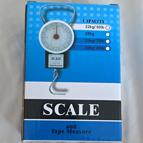 Analog hanging luggage - luggage, scale