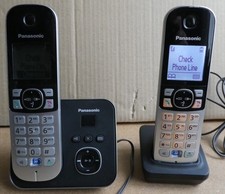 Panasonic KX-TG6821E Cordless Telephone / answer machine. 2 Handsets