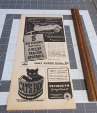 1947 Print Ad John Deere