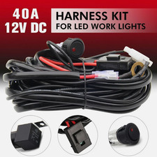 40A 12V LED Light Bar Wiring