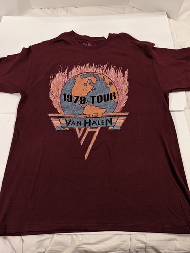 Burgundy van halen 1979 - 1979, tour
