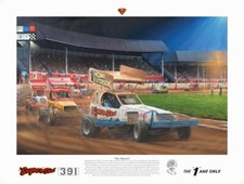 BriSCA F1 print entitled 'The