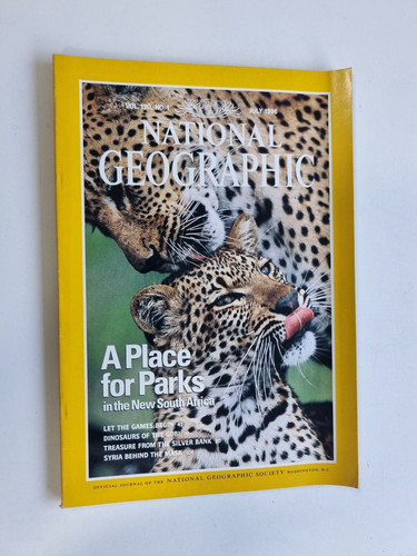 National geographic july 1996 - geographic,
