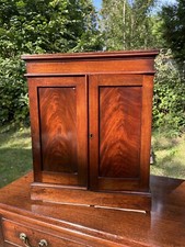 Victorian Table Top Postmaster / Record Music Bedside Cabinet with Secret Drawer