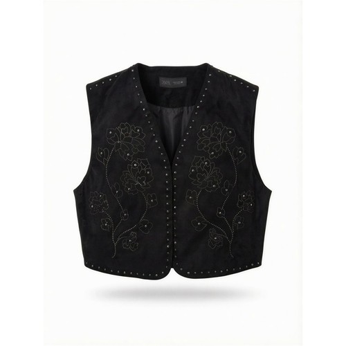 Zara stud embellished black - zara, stud-embellished