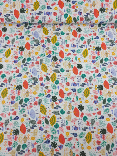Sea and sand - and, cotton