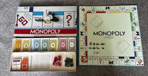 Vintage monopoly board game - monopoly,