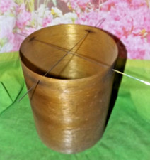 VINTAGE FIBREGLASS CIRCULAR LAMPSHADE YELLOW CAME FROM A BALL ROOM PORTHCAWL