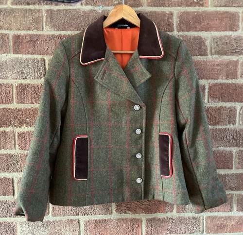 Beau cheval wool tweed - le,