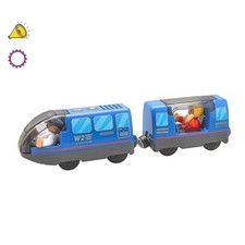 Car Toys Train Battery Operated For Wooden Train Track Compatible With Brio