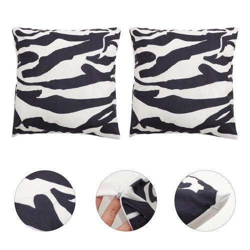 2pcs zebra prints pillow case - 2pcs,