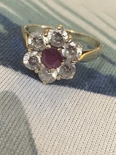 22ct Womens Gold Ring Size Q