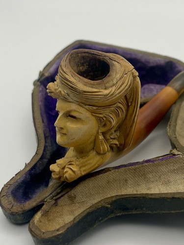 Vintage meerschaum estate pipe - meerschaum,