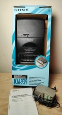 SONY Cassette Recorder TCM 939. Vintage Cassette Recorder. Boxed