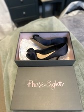 NEW LADIES BRIDAL SHOES SATIN