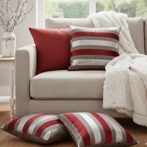 Set red metallic - of, &