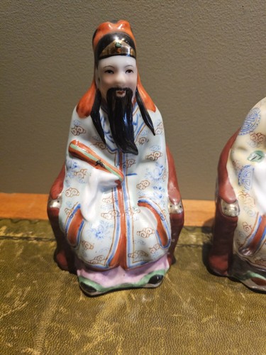 Vintage chinese lu shou - 3,