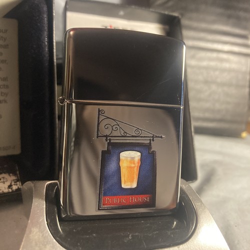 Zippo lighter pub - lighter, sign