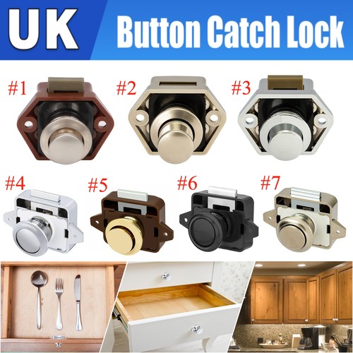 Push button catch - push,