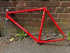 Colnago Pista Frame, Fork, Record Headset 52cms Red. Gorgeous.