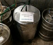INSULATED KEG JACKET & 2 ICE BLANKES cooler cooling lager beer smooth keg barrel