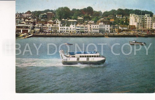 Postcard hovercraft - postcard.,