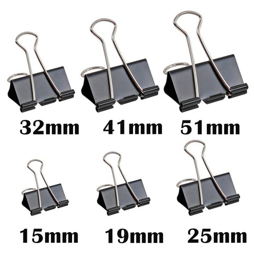 Pcs black metal foldback - 60,
