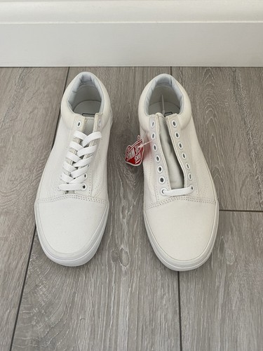 Vans old skool - white, unisex