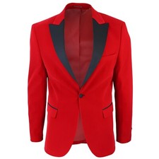 Mens Velvet Tuxedo Suit Jacket