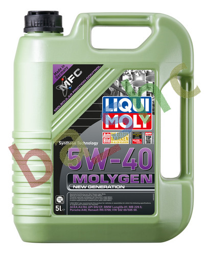 Engine oil molygen 5w40 - oil,
