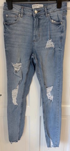 Denim light blue ripped - denim,