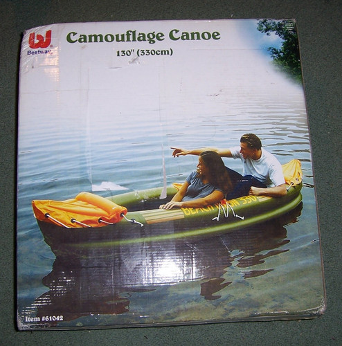 Bestway camouflage canoe 130 - camouflage,