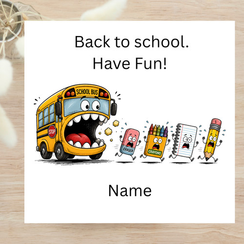 Personalised funny back - personalised,